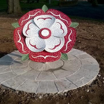 Dines Green Primary School Sculpture Project for the High Rise Garden, St Johns, Worcester.